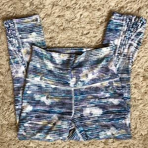 Lululemon True Self Crop II Blurry Belle capri